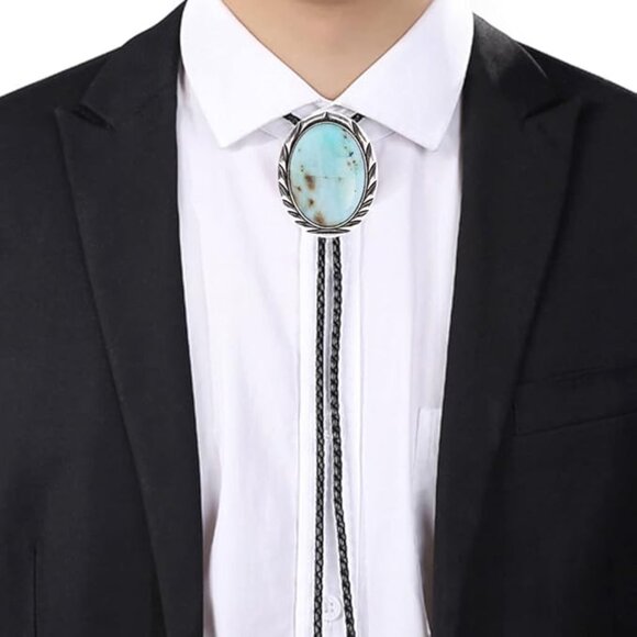 Gemstone Bolo Tie - Picture 1 of 4